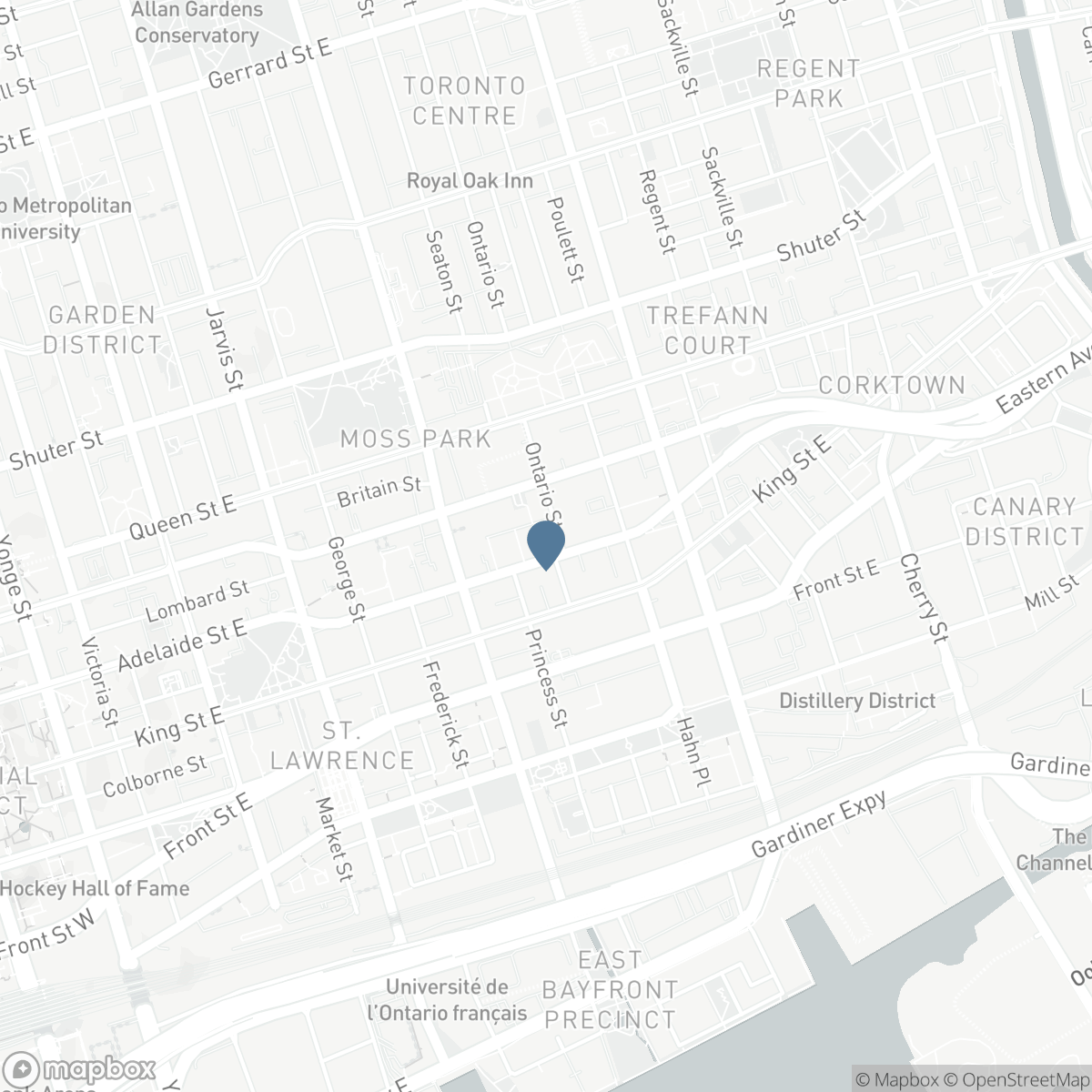 PH103 - 460 ADELAIDE STREET E, Toronto, Ontario M5A 0E7